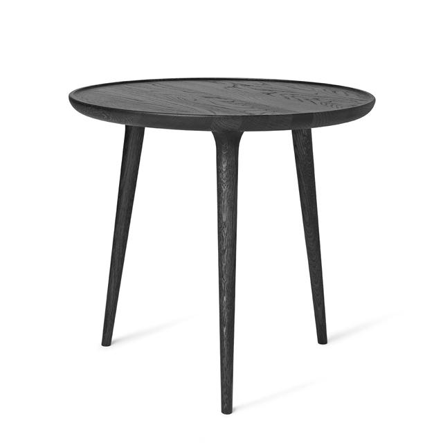 Mater Accent Sofabord Sort Bejdset   Stor ø60