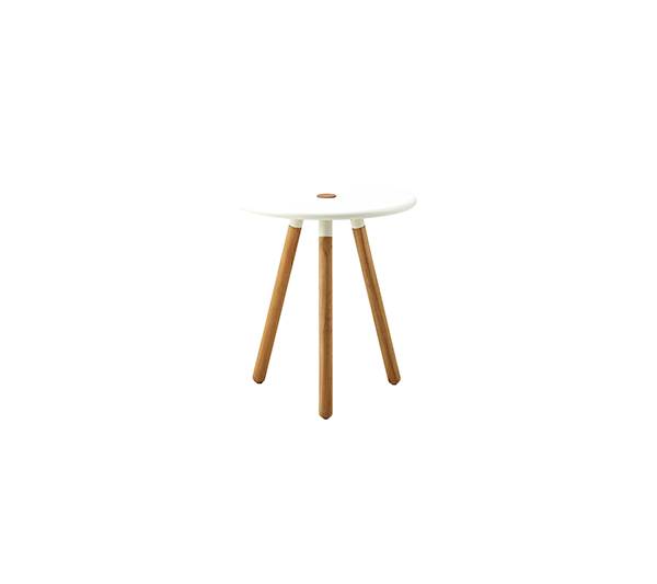 Cane-line Area Taburet Sidebord Hvid