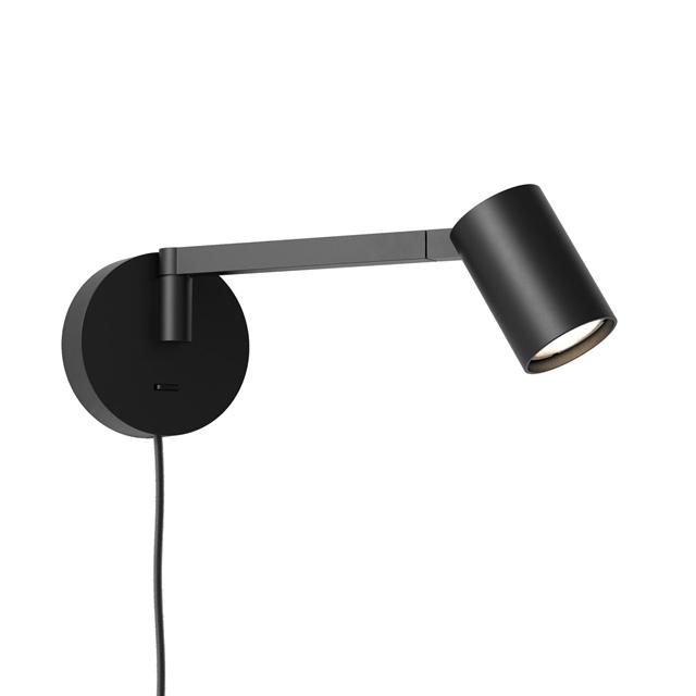 Astro Ascoli Swing Væglampe - Mat Sort Design