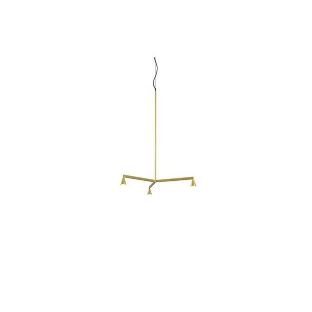 Trizo 21 Austere Chandelier   25 Messing