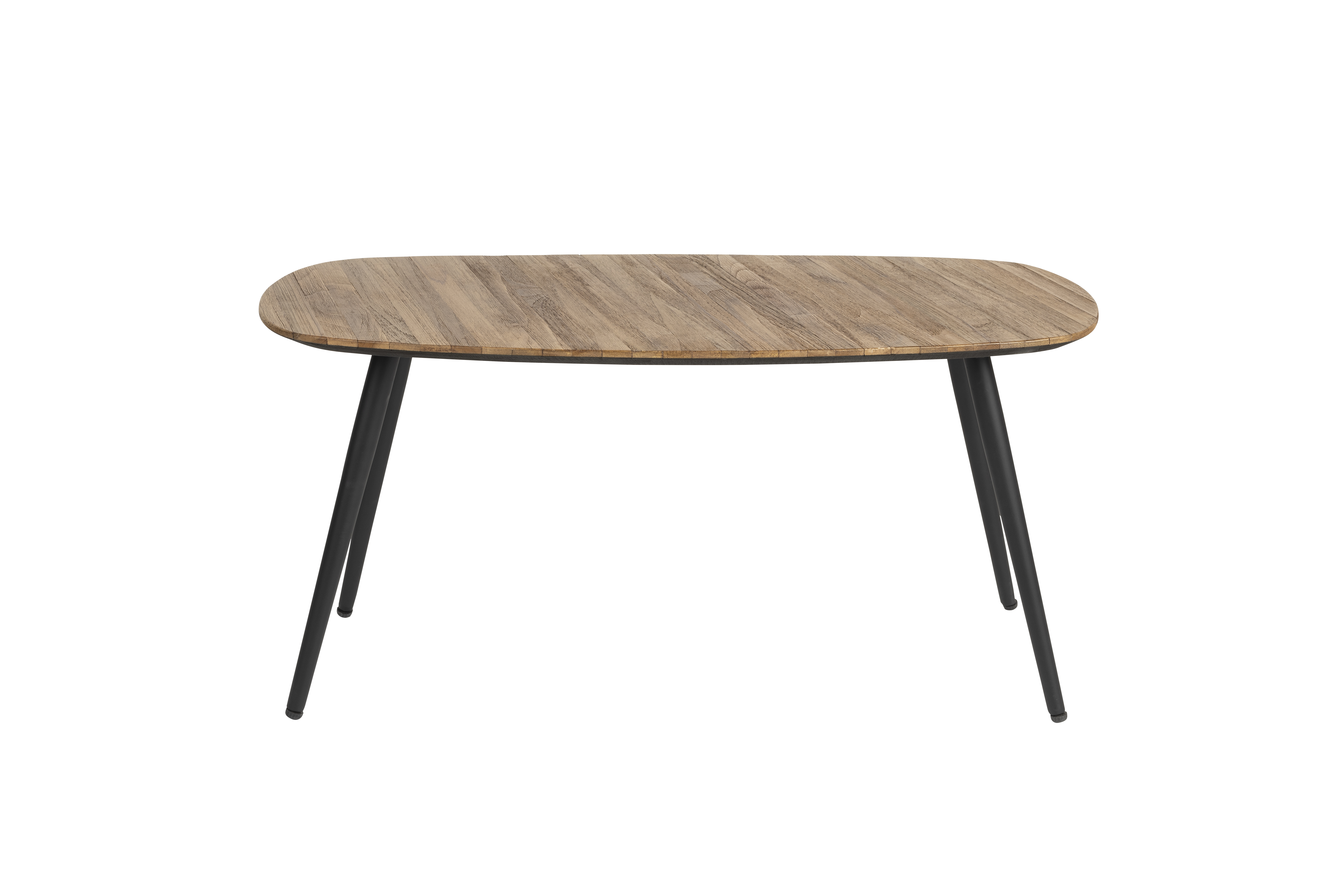 Hvid Etiket Living Gualdo Sofabord - Rektangulær Teak & Jern