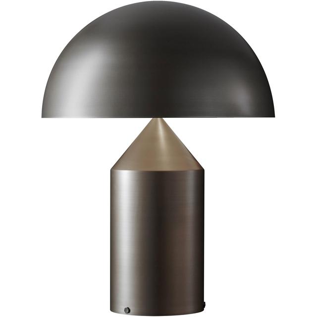 Oluce Atollo 233 Bordlampe 50   Satin Bronze