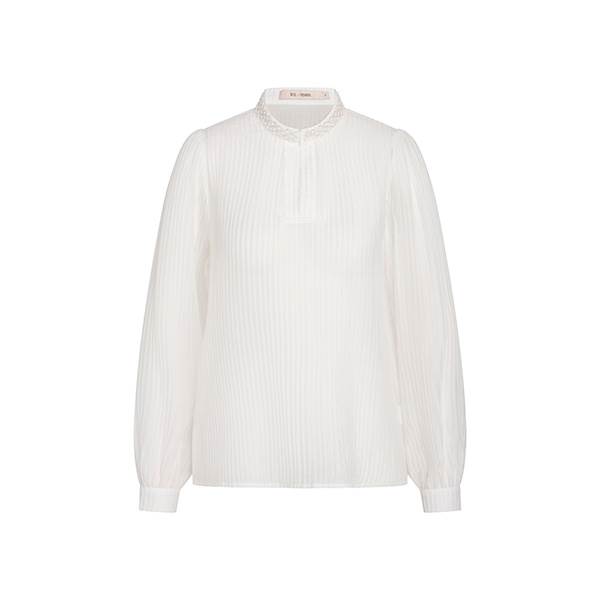 Elegant Audette Skjorte fra Rue de Femme - Off White