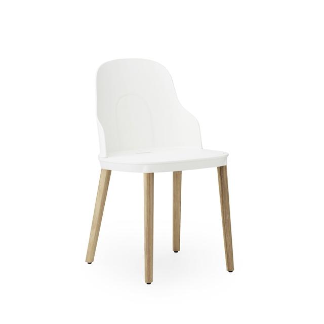 Normann Copenhagen Allez Spisebordsstol Egetræ Hvid