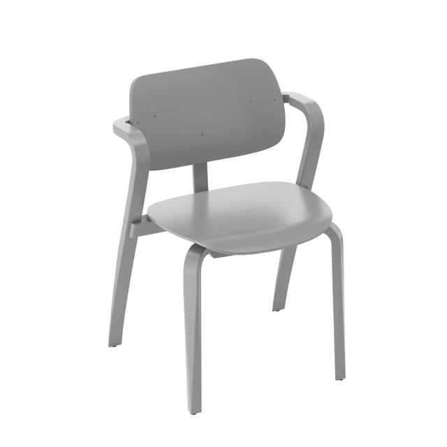 Artek Aslak Spisebordsstol i Grå - Elegant Design!