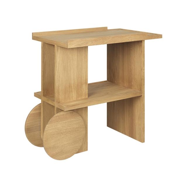Kristina Dam Studio Axis Sidebord Varm Lakeret