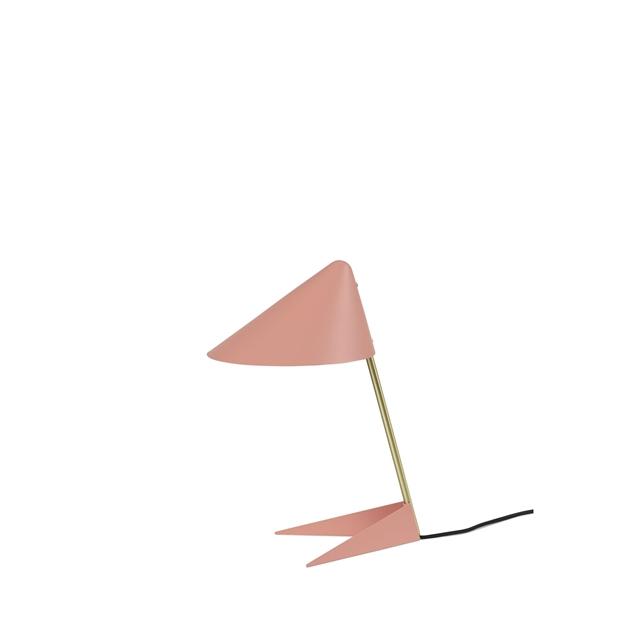 Warm Nordic Ambience Bordlampe Rosa Messing
