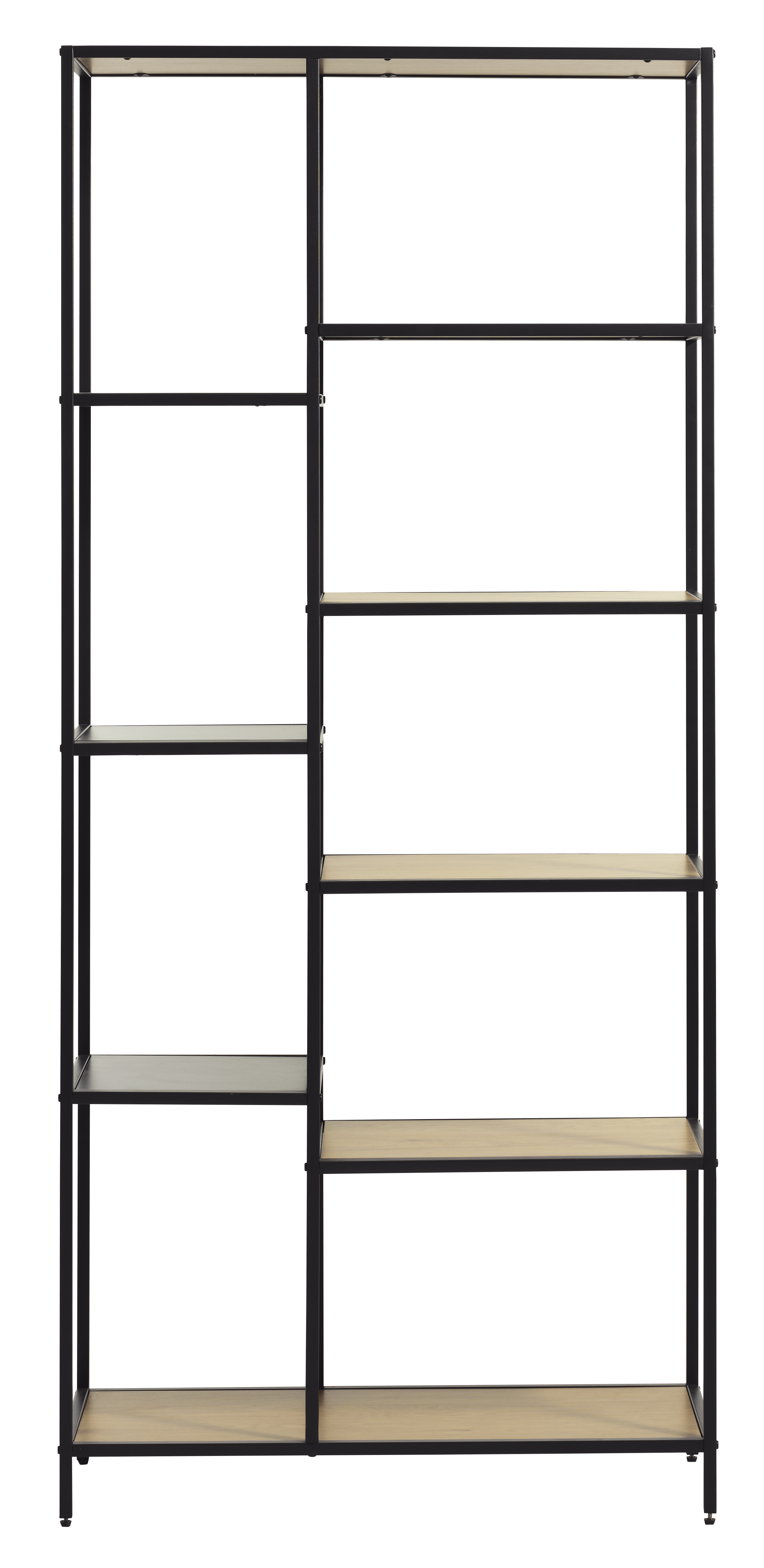 Altino Reol       Hylder Natur Vildeg Melamin   Sort Metal   :180