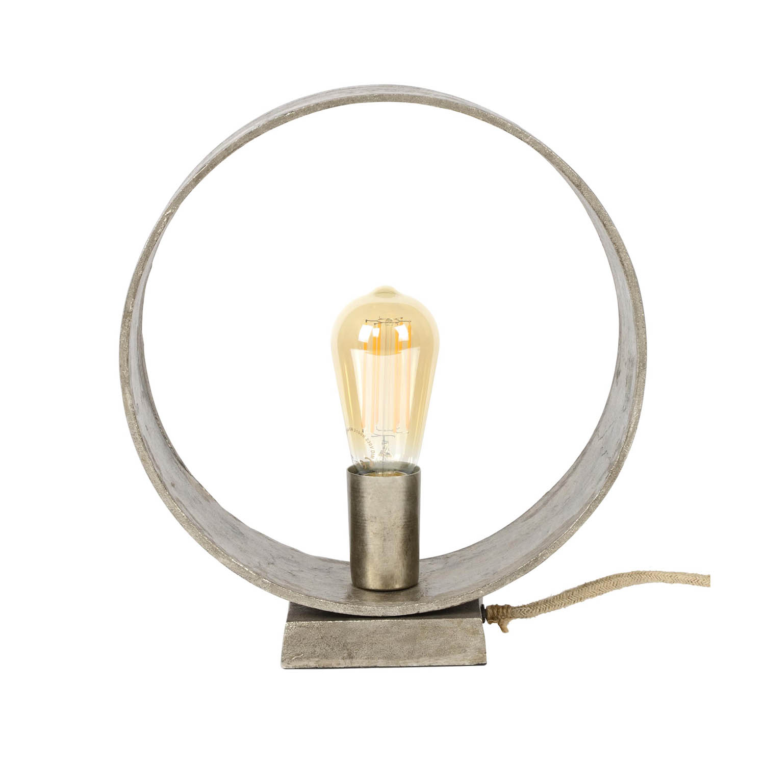 Bordlampe Bordlampe Sølv Metal