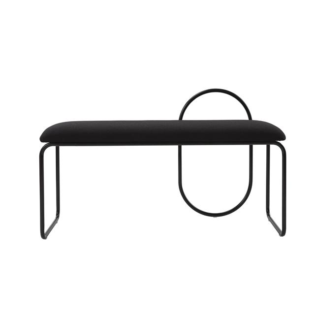 Aytm Angui Bænk i Antracit - Elegant Design til Dit Hjem