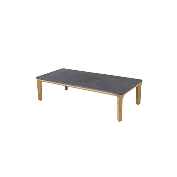 Cane-line Aspect Sofabord 120x60   Teak Stel Bordplade: Fossil Sort