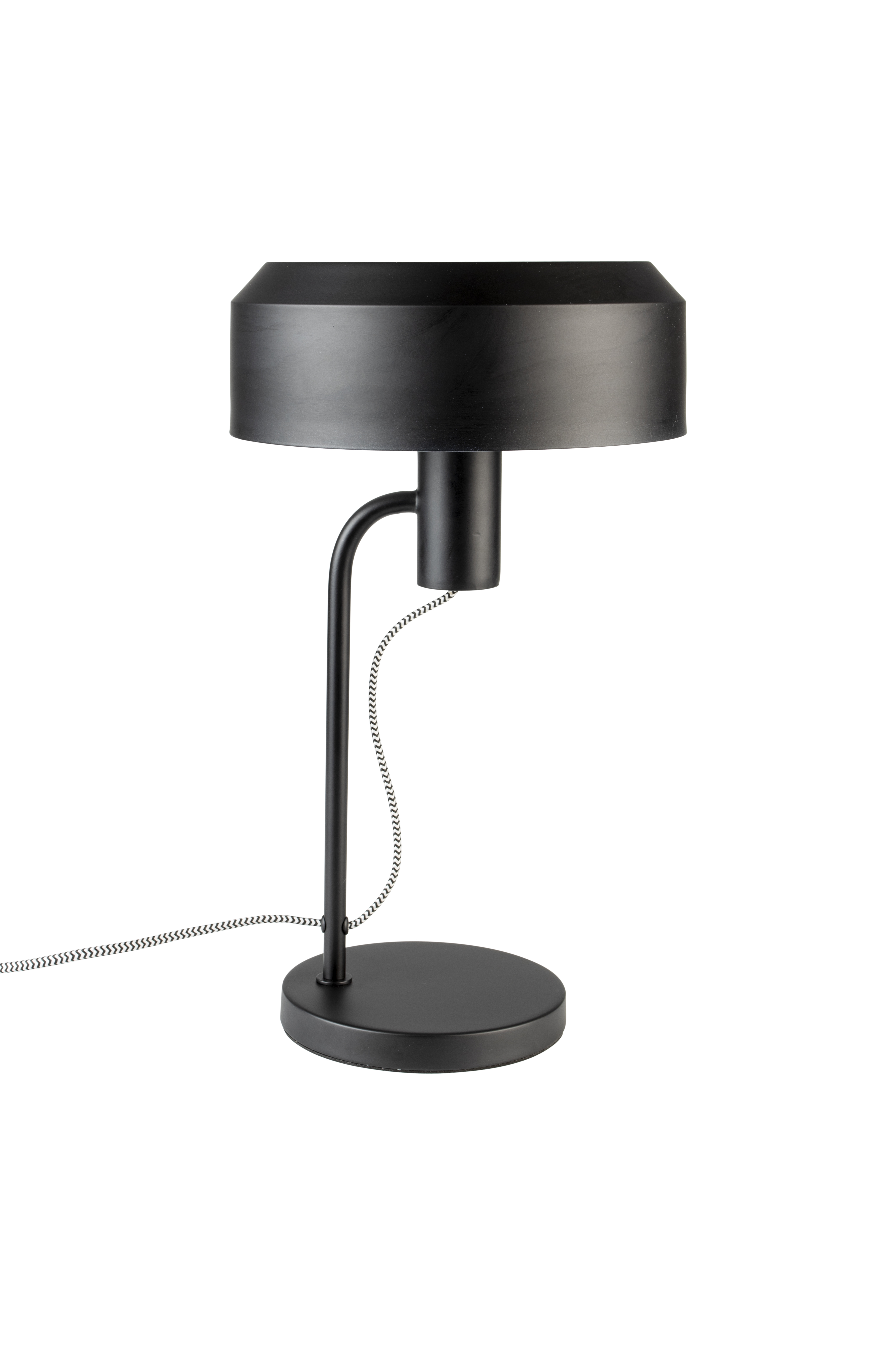 Hvid Label Living Landon Bordlampe i Sort Jern