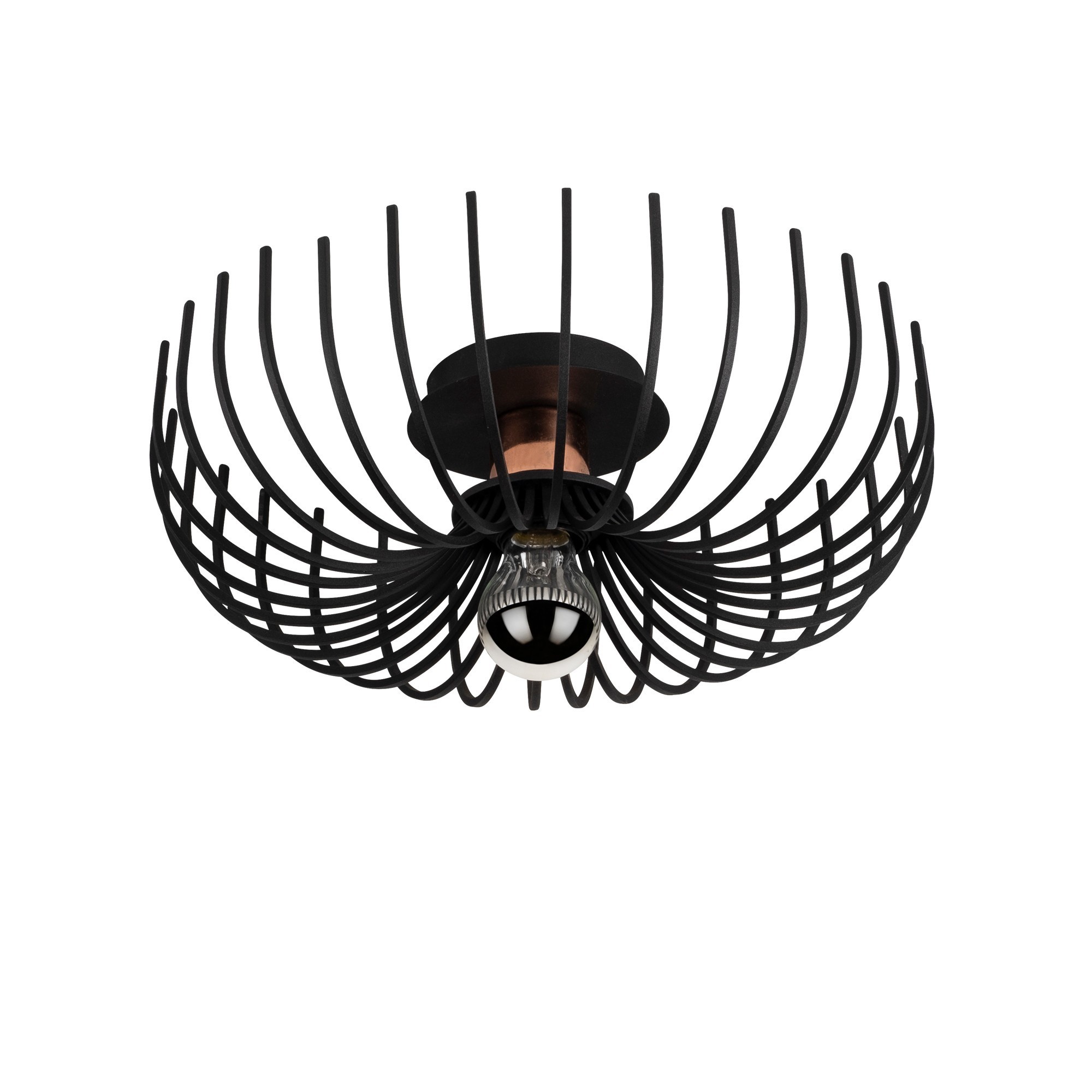 Lumi Aelthor Loftlampe Sort Metal
