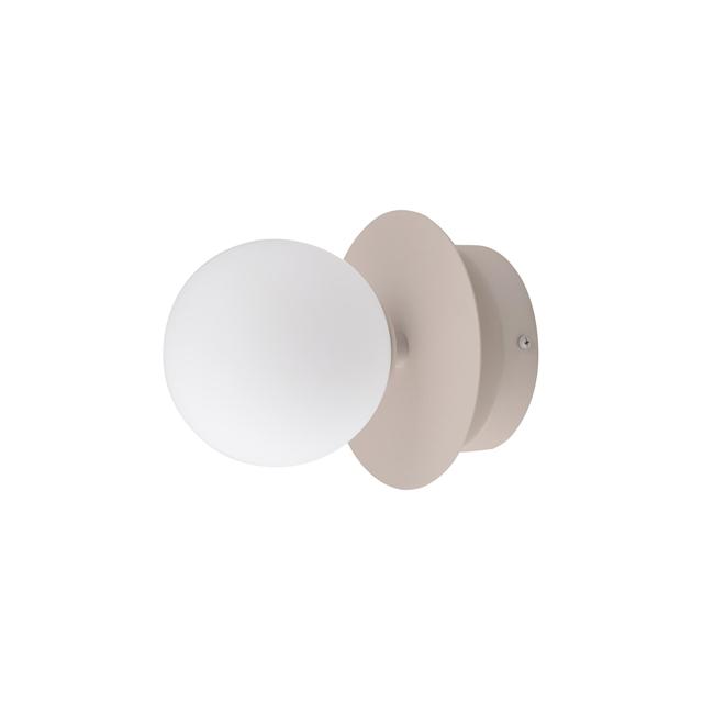 Globen Lighting Art Deco Væg Loftlampe Mud Hvid