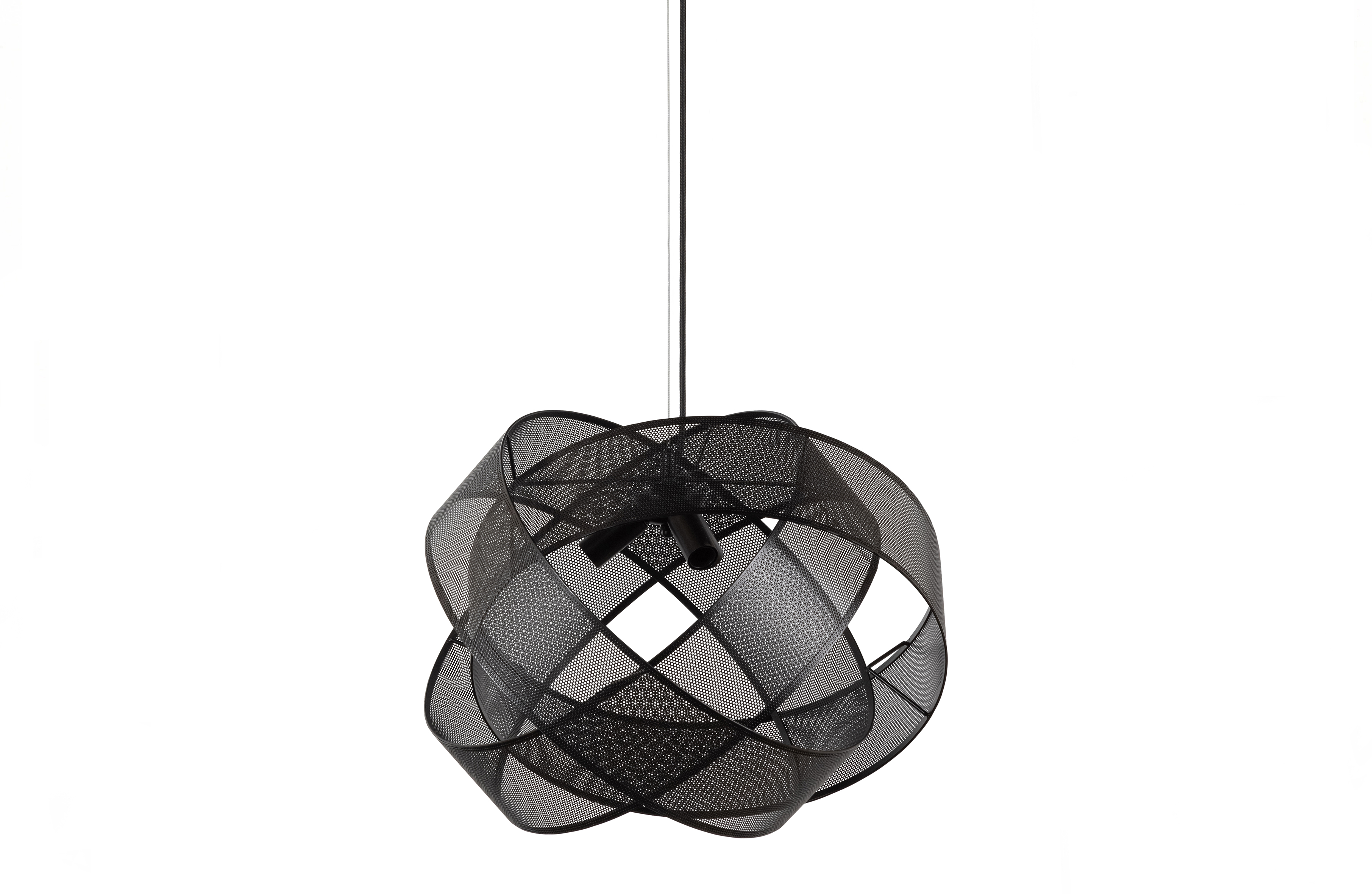 Woood Exclusive Arie Loftlampe  Rund Sort Metal  ø50