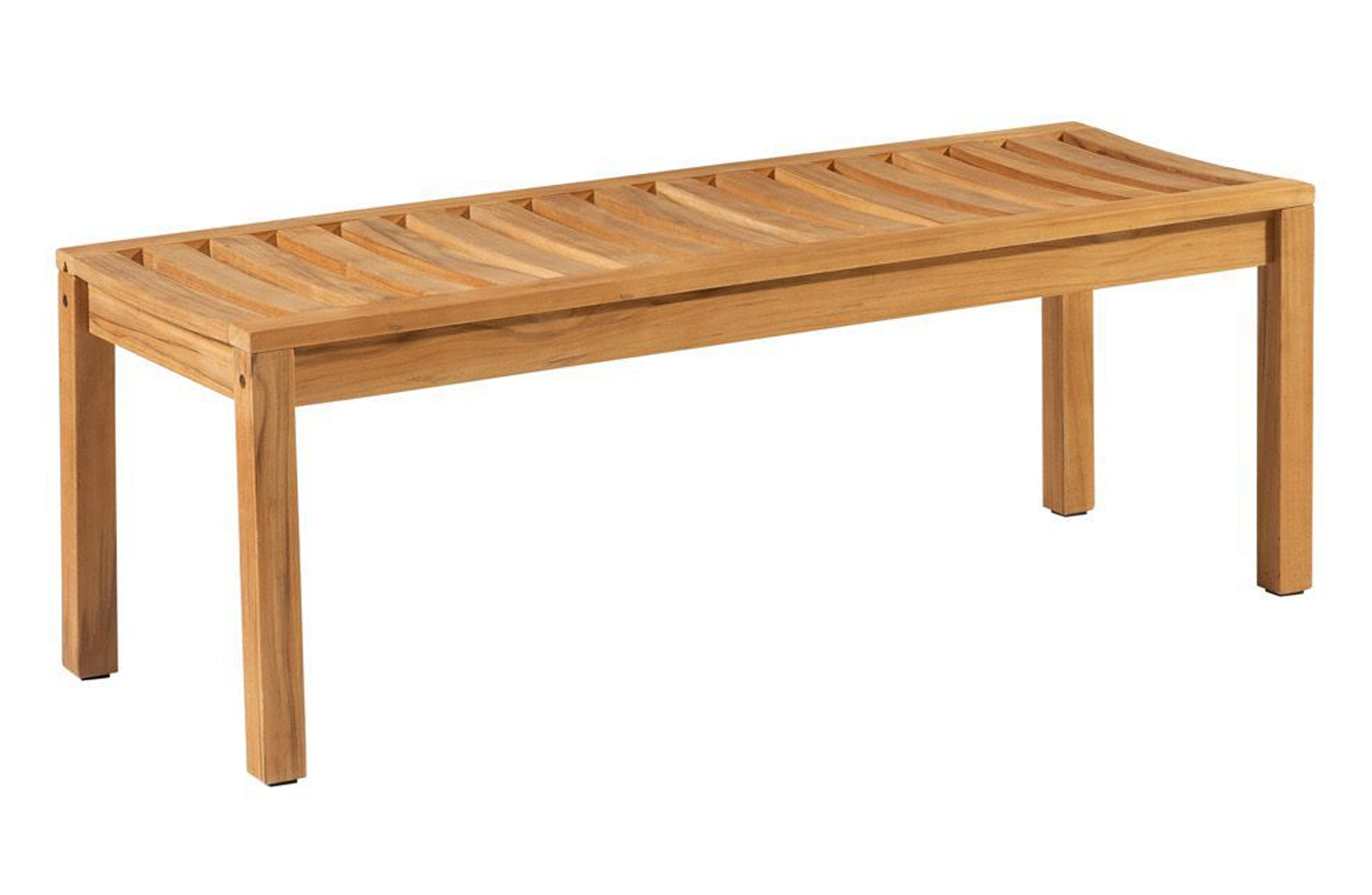 Exotan Comfort  -pers  Tennisbænk Til Haven Teak  123x57
