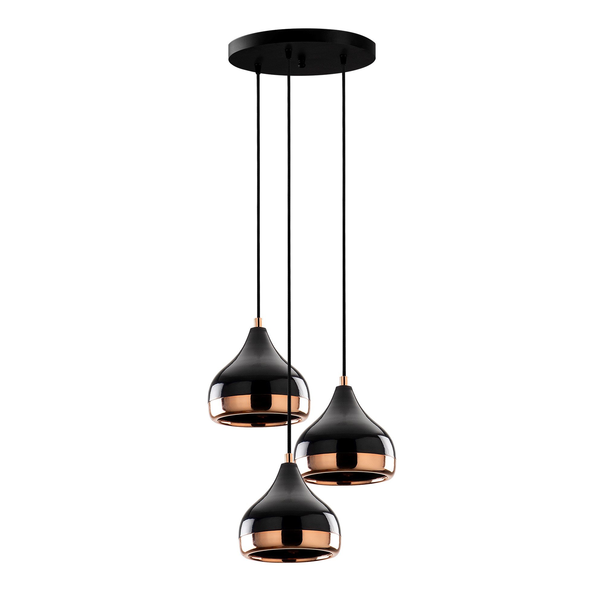 Lumi Alithos Loftlampe Kobber   Sort Metal