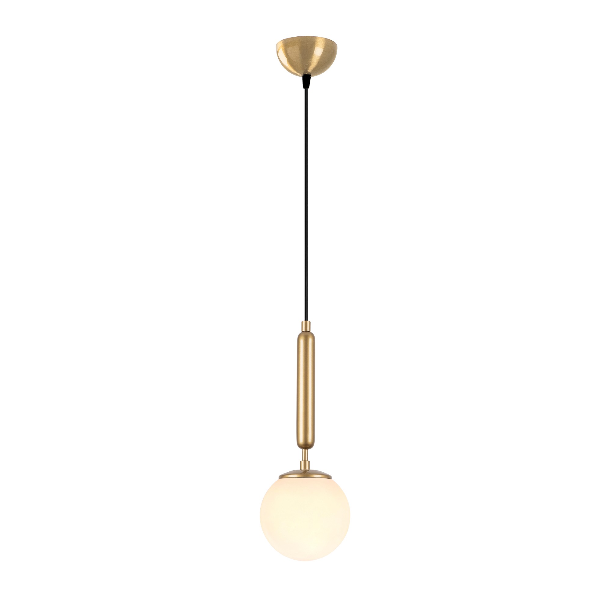 Lumi Almada Loftlampe Glas   Guld Metal