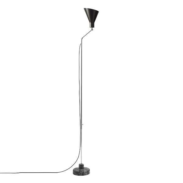 Tato Alzabile Gulvlampe i Mangan og Grå Marmor