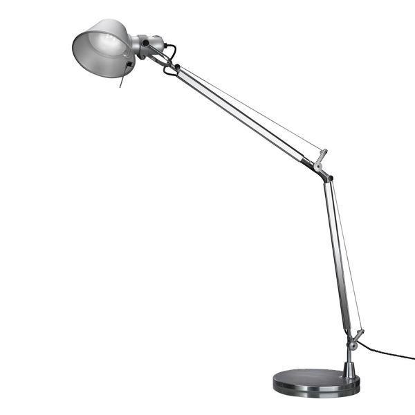 Artemide Tolomeo Led Bordlampe Aluminium