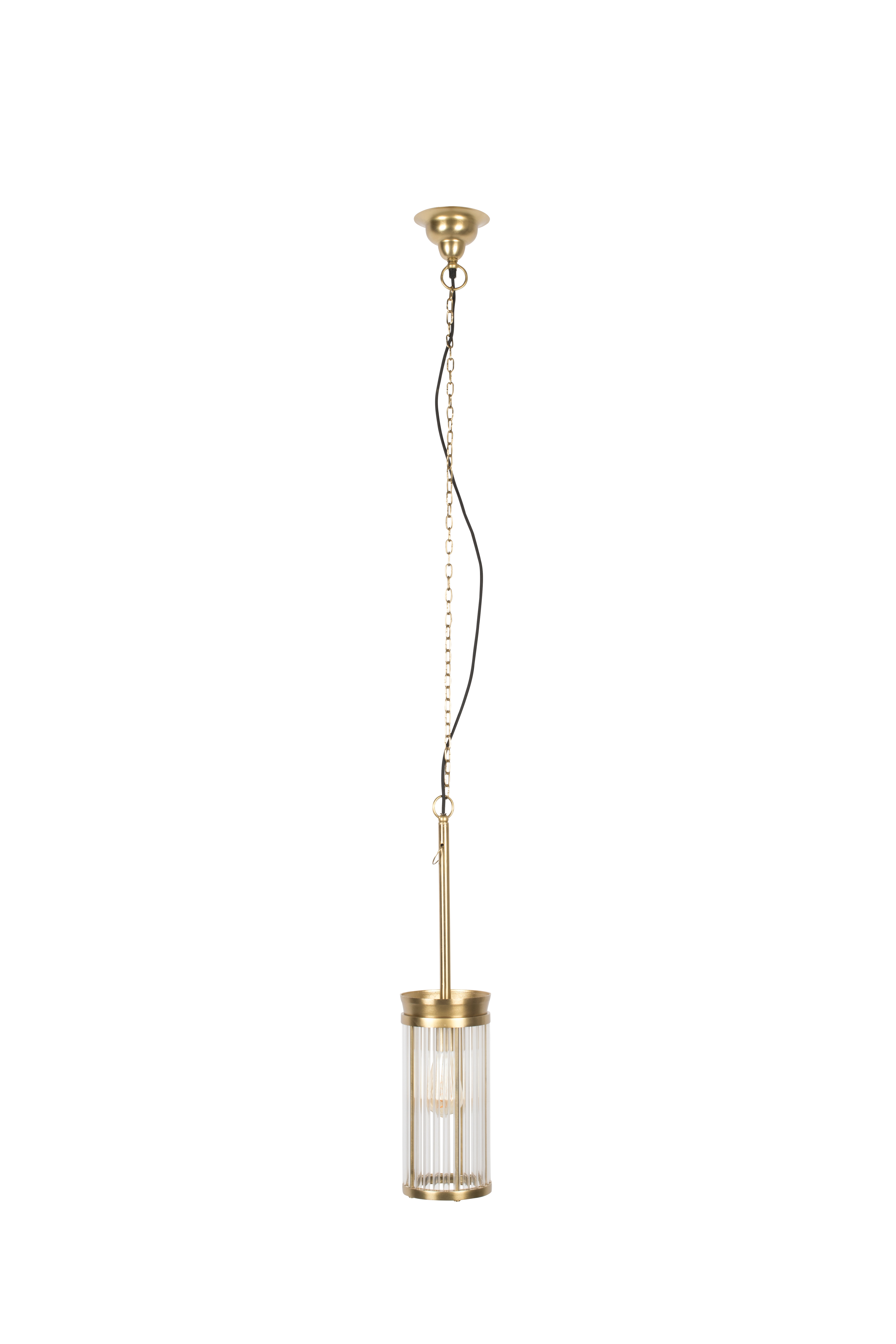 Bold Monkey  Angel   Fire Loftlampe    Klar Akryl   Messing Aluminium