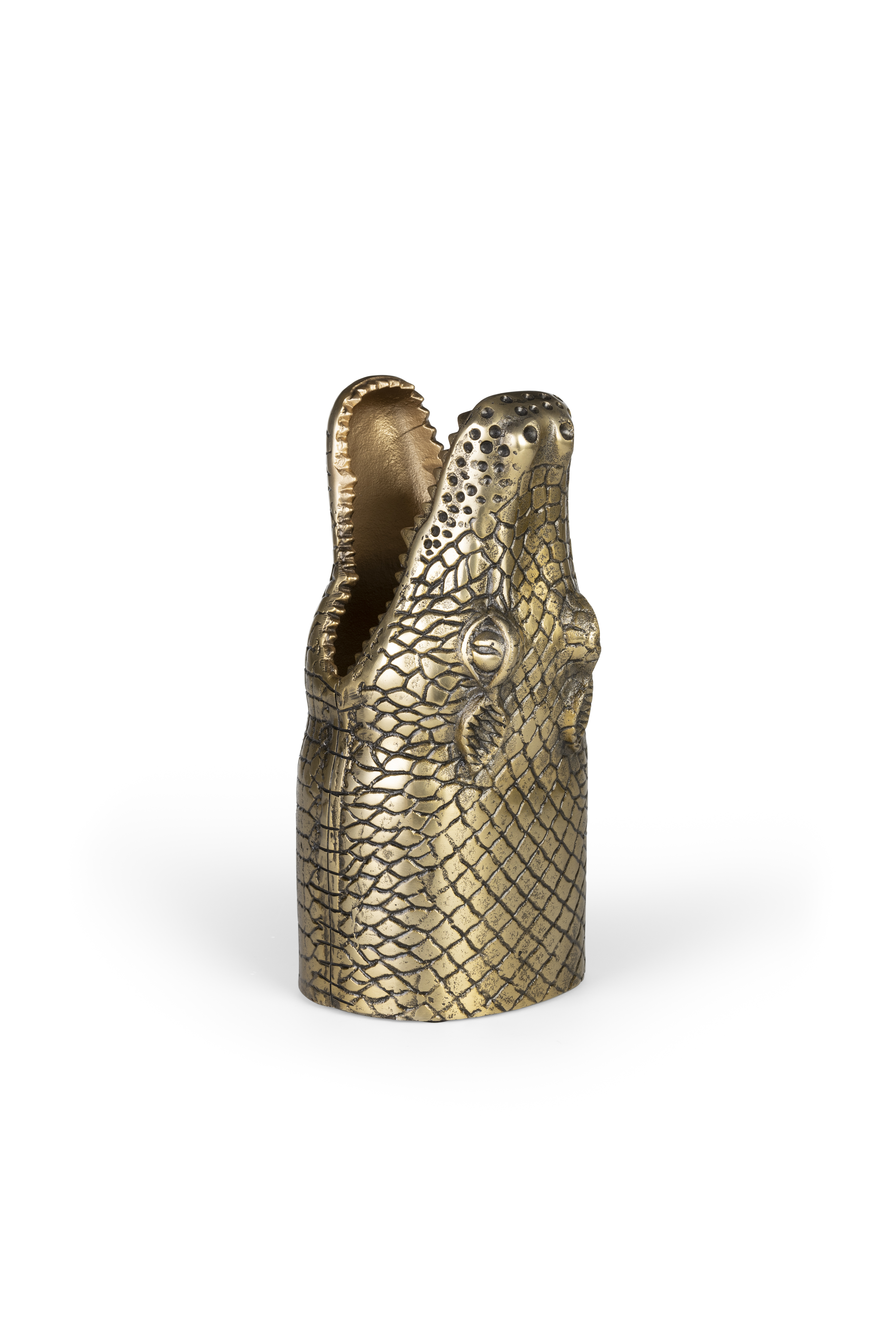 Bold Monkey See You Later Alligator Vase Guld Aluminium   :35