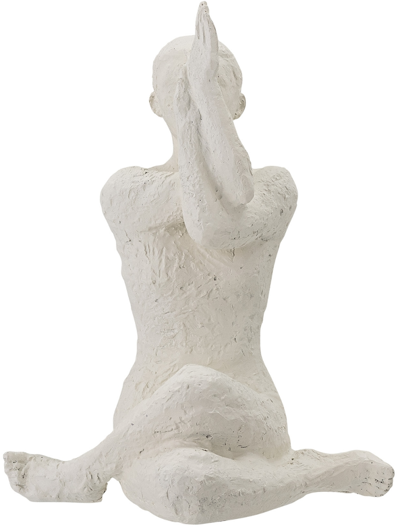 Adalina Hvid Skulptur - Unik Elegance til Dit Hjem