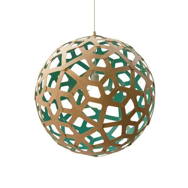 David Trubridge Coral Ø60 Aqua Pendel - Unik Belysning