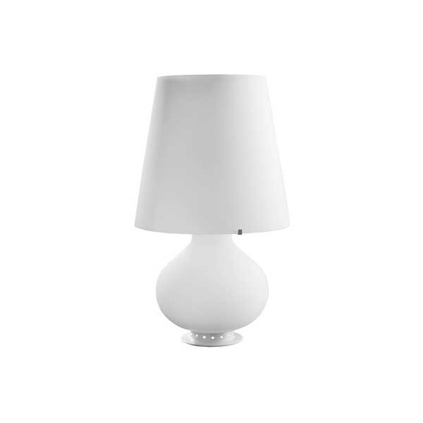 FontanaArte Bordlampe 1853 Medium Hvid - Tidløs Elegance