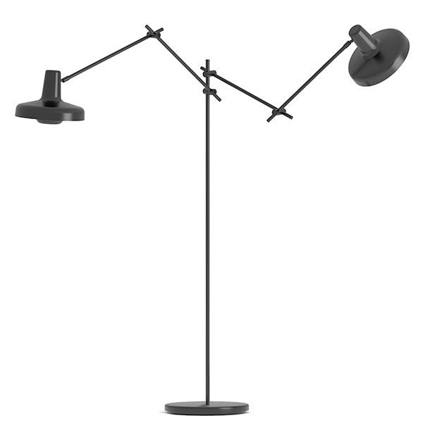 Grupa Products Arigato Double Gulvlampe i Sort
