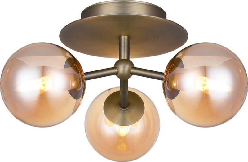 Atom Loftslampe - LED 28W Rav Antik Design