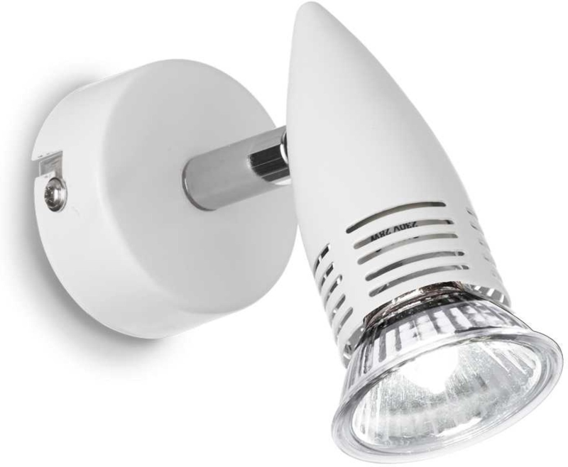 Alfa  Væglampe  Gu10 Max     50w  Gu10  Hvid  Metal  L60xh110xb110mm
