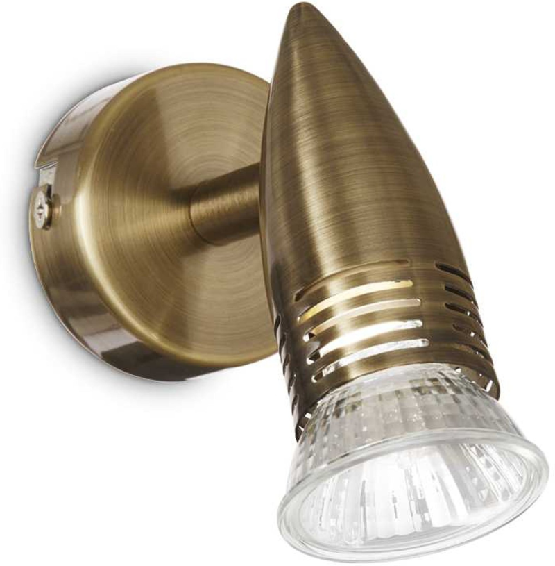 Alfa  Væglampe  Gu10 Max     50w  Gu10  Brændt  Metal  L60xh110xb110mm