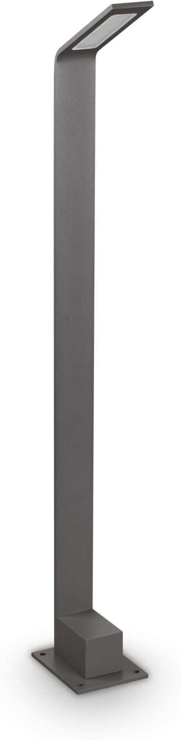 Agos  Udendørs Gulvlampe  Led   5w  Led  Antracit 3000 Kelvin  Aluminium  Metal  L95xh800xb150mm