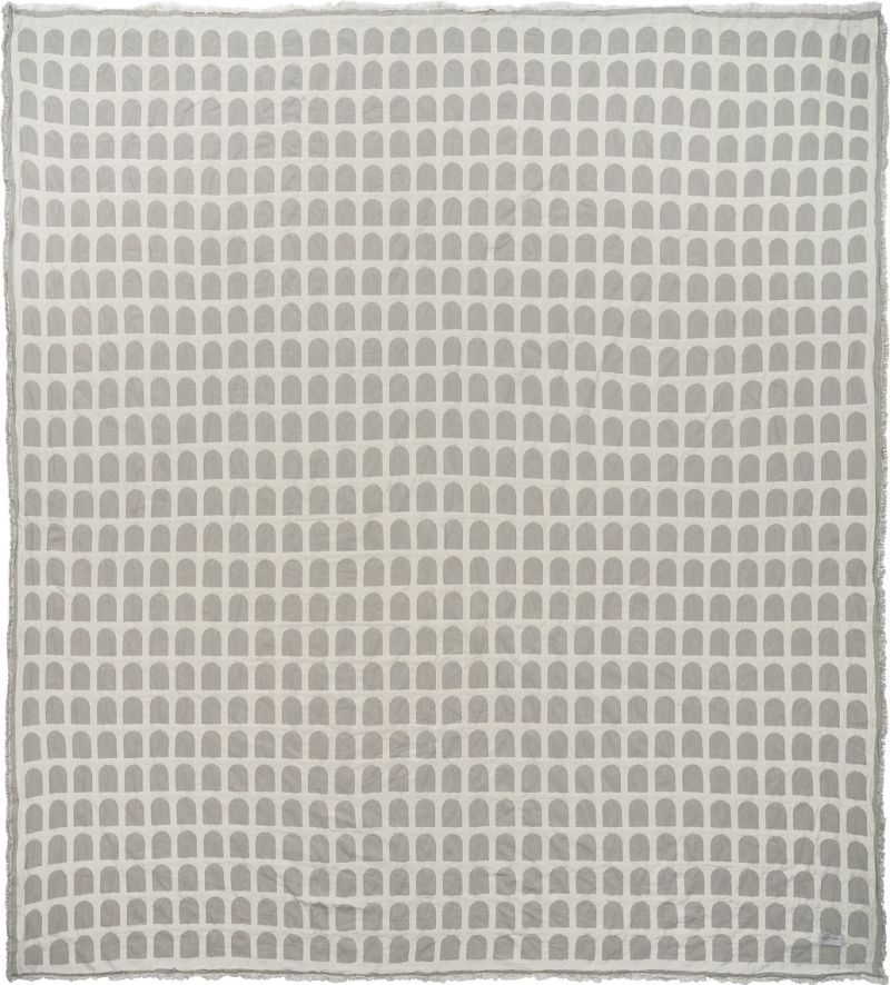 Arch  Sengetæppe  Off-white Beige  H10x36x45    Bomuld