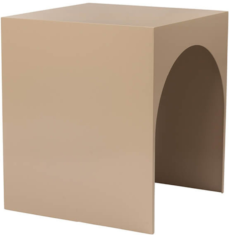 Arch  Sofabord  Brun  H46x40x40    Stål