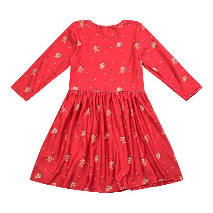 Liberté Alma   Babydoll Dress Kids Randy   Cookie Red  -mas 21
