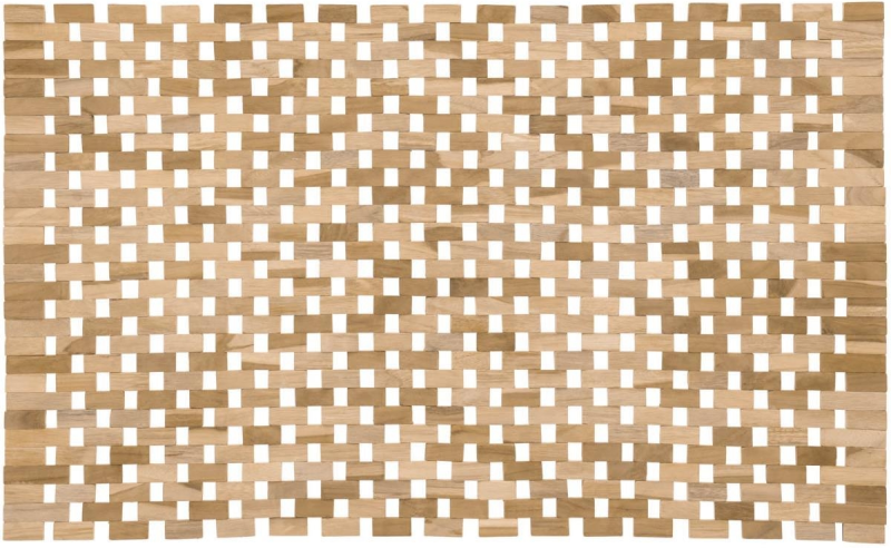 Rustik Azuray Bademåtte i Naturfarve - 40x60 cm