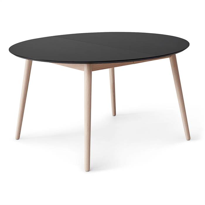 Meza By Hammel Rundt Spisebord - Ø:135 cm - Sort Laminat