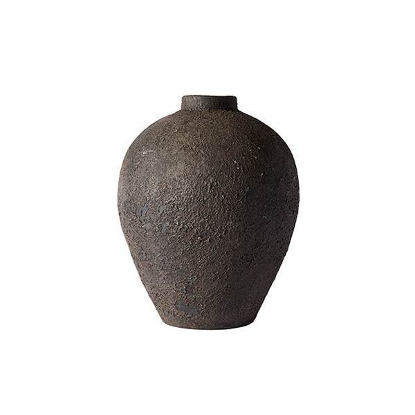 Muubs Luna Krukke 40 cm i Antracit og Terracotta