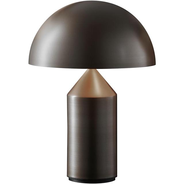 Oluce Atollo 238 Bordlampe 25   Satin Bronze