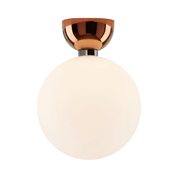 Parachilna Aballs Loftlampe i Stort Kobber - Udsalg!