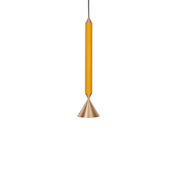 Pholc Apollo 39 Pendel Guld Poleret Messing