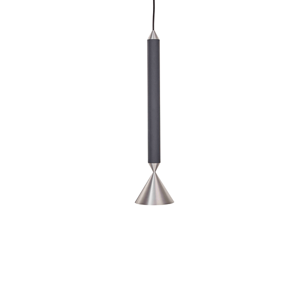 Pholc Apollo Pendel i Sort Poleret Aluminium