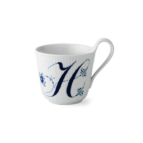 Royal Copenhagen Alfabet Krus 33 cl - H til Gave