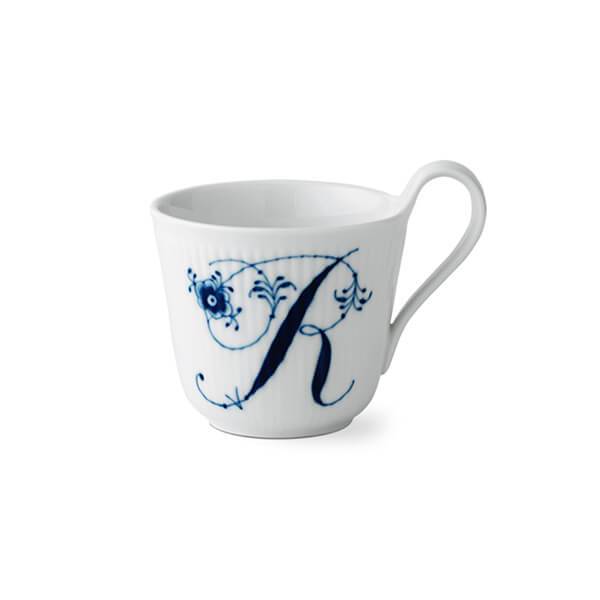Royal Copenhagen Alfabet Krus 33 cl - R, Håndmalet Elegance