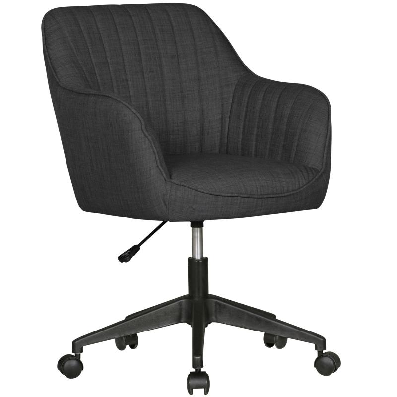 Retro Kontorstol  Anthracitgrå