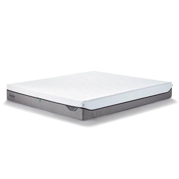 Tempur Pro Plus Coolquilt Madras 120x210    Medium Firm Hybrid Ash Grey