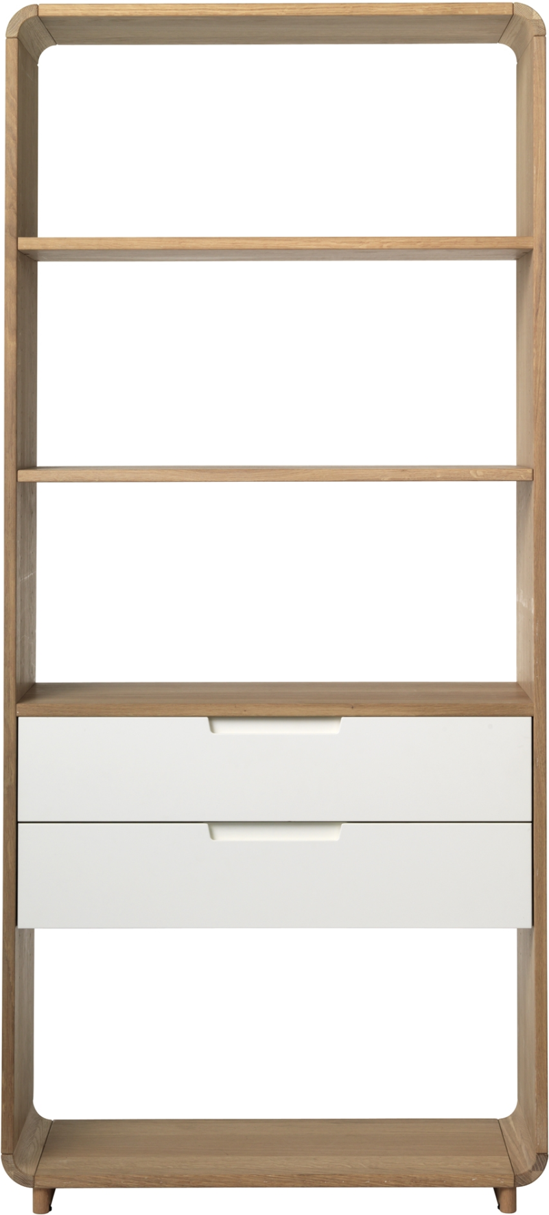Amalfi  Reol  Natur  H194x30x82    Egetræ