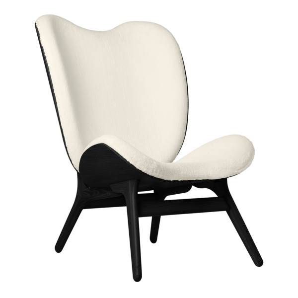 Umage   Conversation Piece Høj Black Oak Teddy White